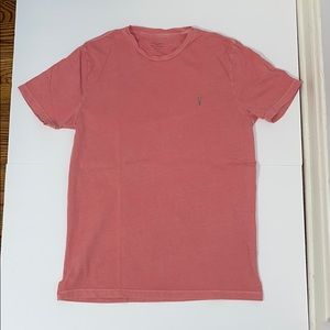 All Saints Pink Crew T-Shirt